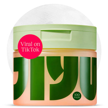 JiYu Toning Polish Pads - Korean Skincare for Dark Spots, Wrinkles & Dull Skin - Hydrating Facial Treatment with Snail Mucin, Niacinamide, Peptides & Centella - 100 Count JiYu uk supplements