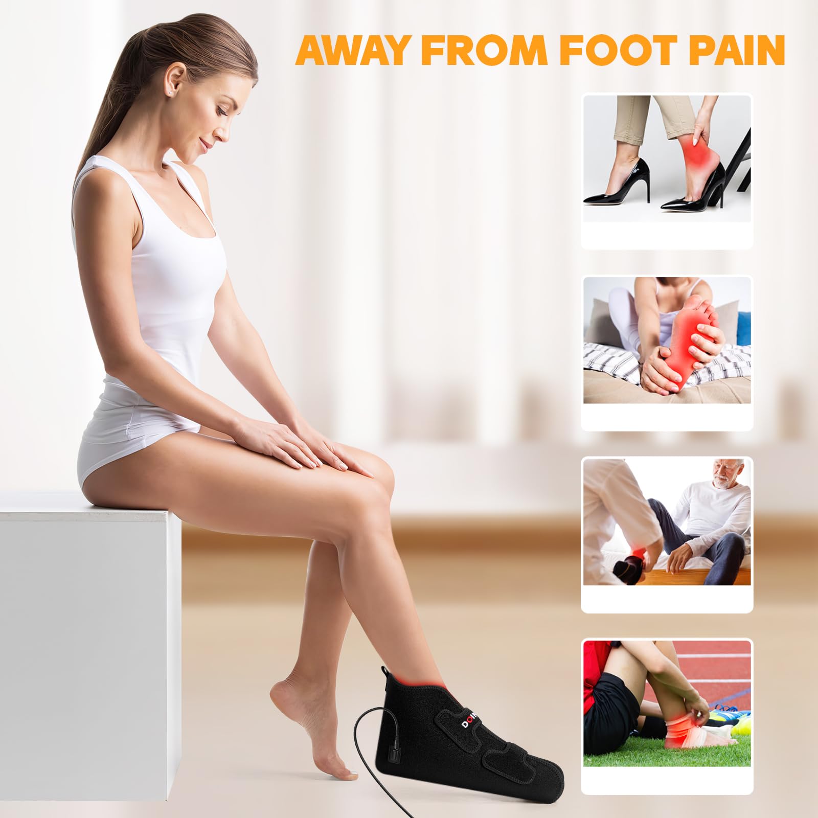 Doinart Red Light & Infrared Therapy for Feet—Infrared Light Therapy Feet for Neuropathy Shoe Wraps Toes Doinart uk supplements