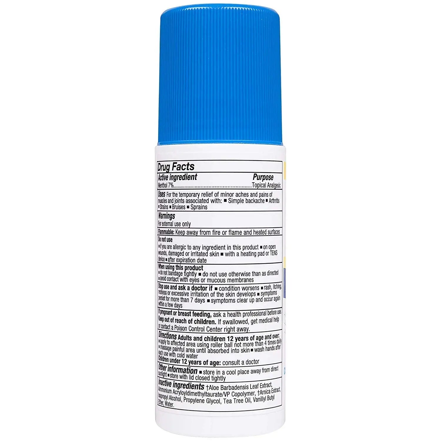 Zim's Max Freeze Pain Relief Roll On, 3 Ounces each (Value Pack of 8) Kaxilu uk supplements