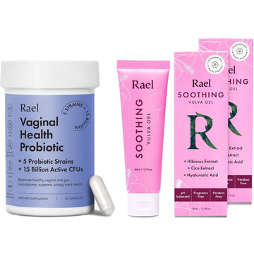 Rael Bundle - Probiotics Supplements for Women, Digestive Enzymes, Urinary Tract Health Rael uk supplements