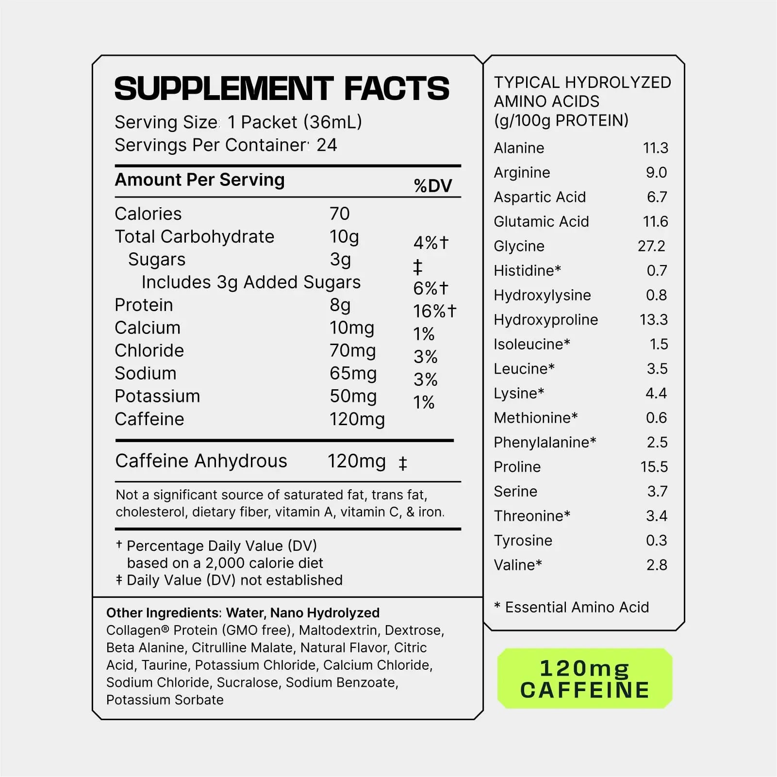 Frog Fuel Power Energized Complete Protein Shot, 15g, Nano Hydrolyzed & Grass Fed, 80mg Caffeine, Gluten Free, Fat & Sugar Free, 22 Amino Acids, Frog Fuel uk supplements