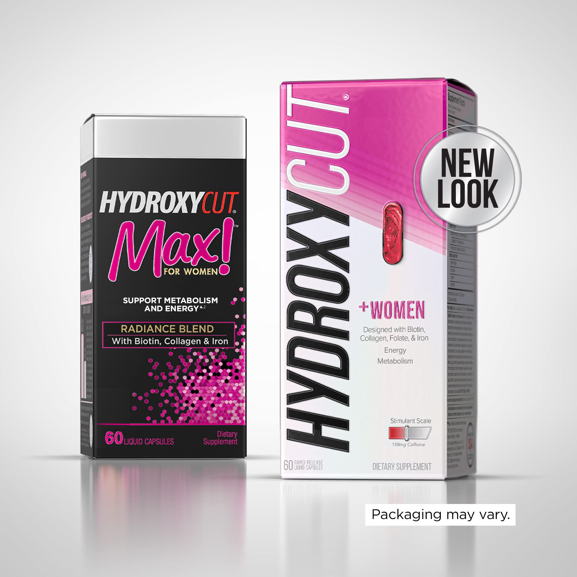 Hydroxycut + Women Pills with Biotin & Collagen | Hair Nails and Skin Vitamins | Iron Supplement Hydroxycut uk supplements