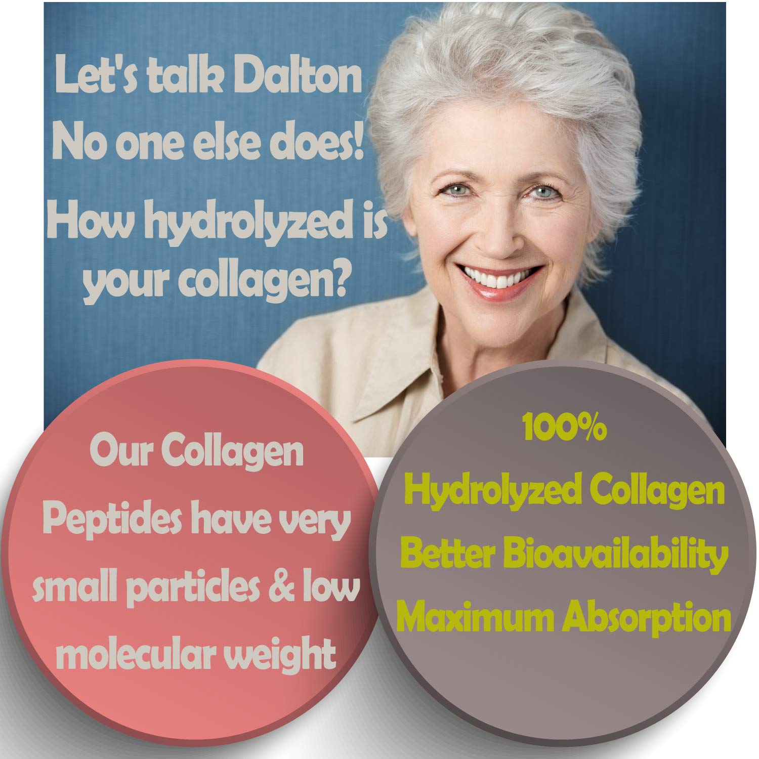 Marine Collagen Type 1&3 1000mg, Hyaluronic Acid 200mg/serving; Vitamin C, Zinc, Copper for Immune System Dietapplements uk supplements