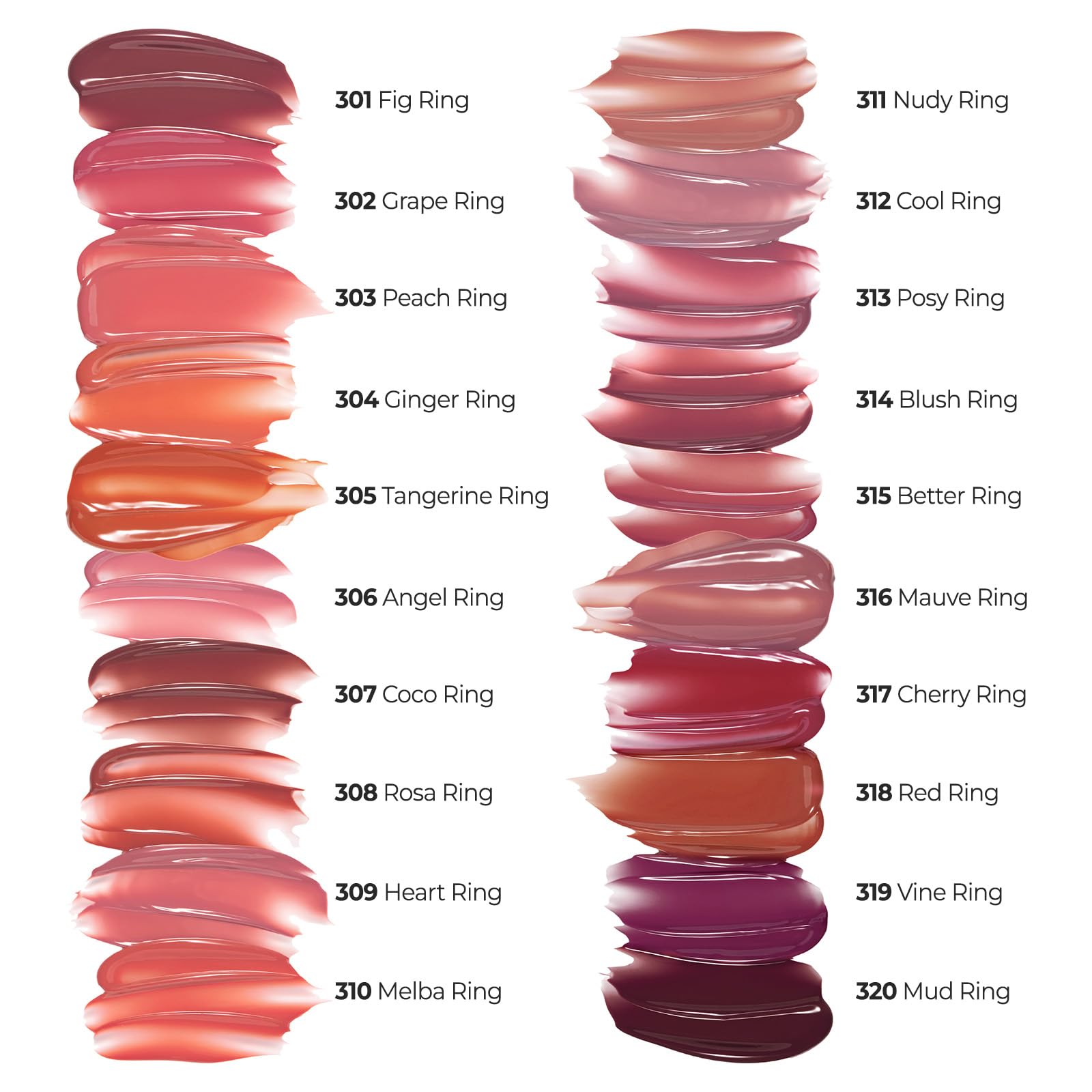 Laka Jelling Nude Gloss, Sheer Hydrating Lip Oil with No Stain, Non-Sticky, Nourishing Gloss for a Glowy Look, K-Beauty (#301 Figring, 1.9g/0.07oz) Laka uk supplements