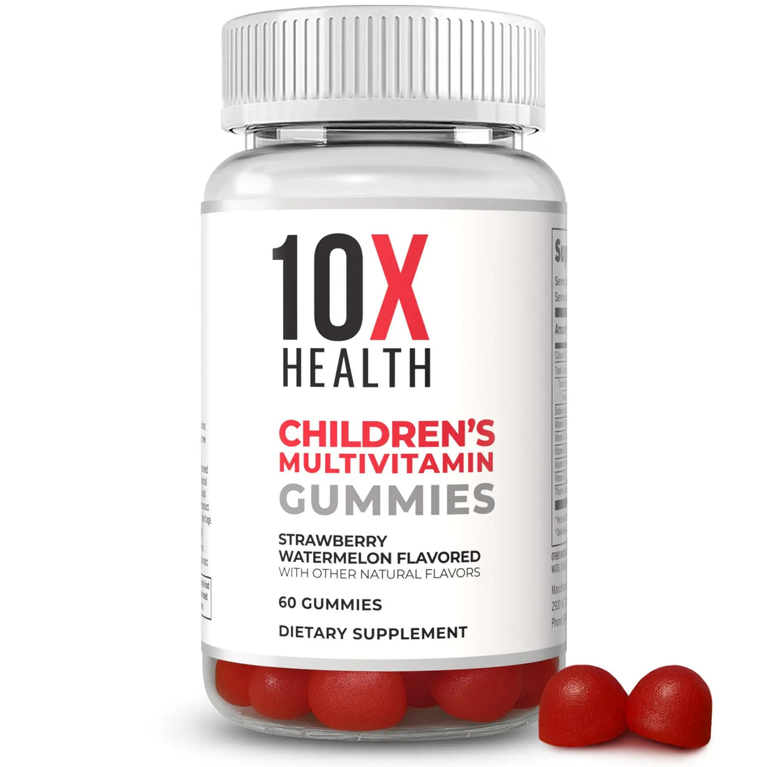 10X Health Children’s Methylated Multivitamin Gummies - 60 Count Kids Multivitamin Gummies, Complete Daily Nutrition 10X Health System uk supplements