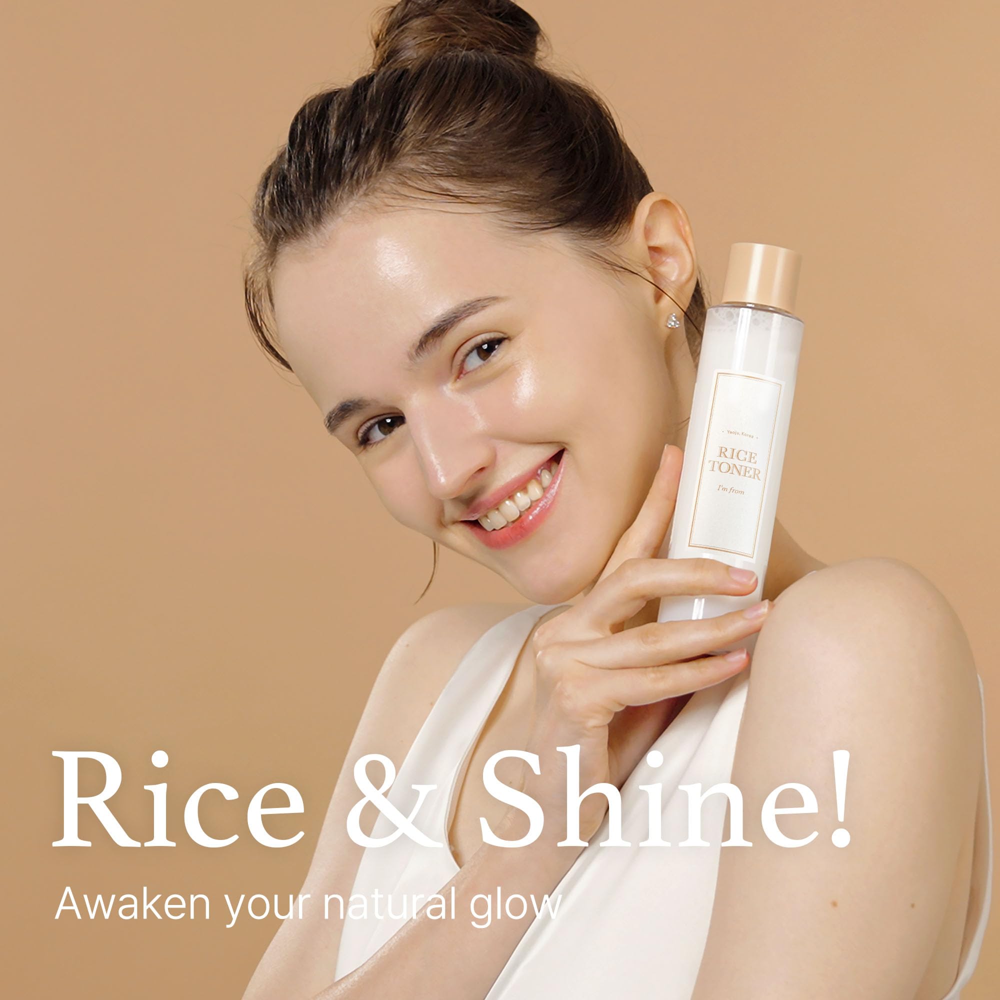 I'm From Rice Toner, 77.78% Rice Extract from Korea, Glow Essence with Niacinamide I'm from uk supplements