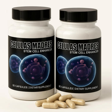 2 Bottles Celulas Madre Supports Joint & Muscles Stem Cell Immune Control 120 Capsules Madre Cell Plus. All Natural Steam Enhancer New Generic uk supplements