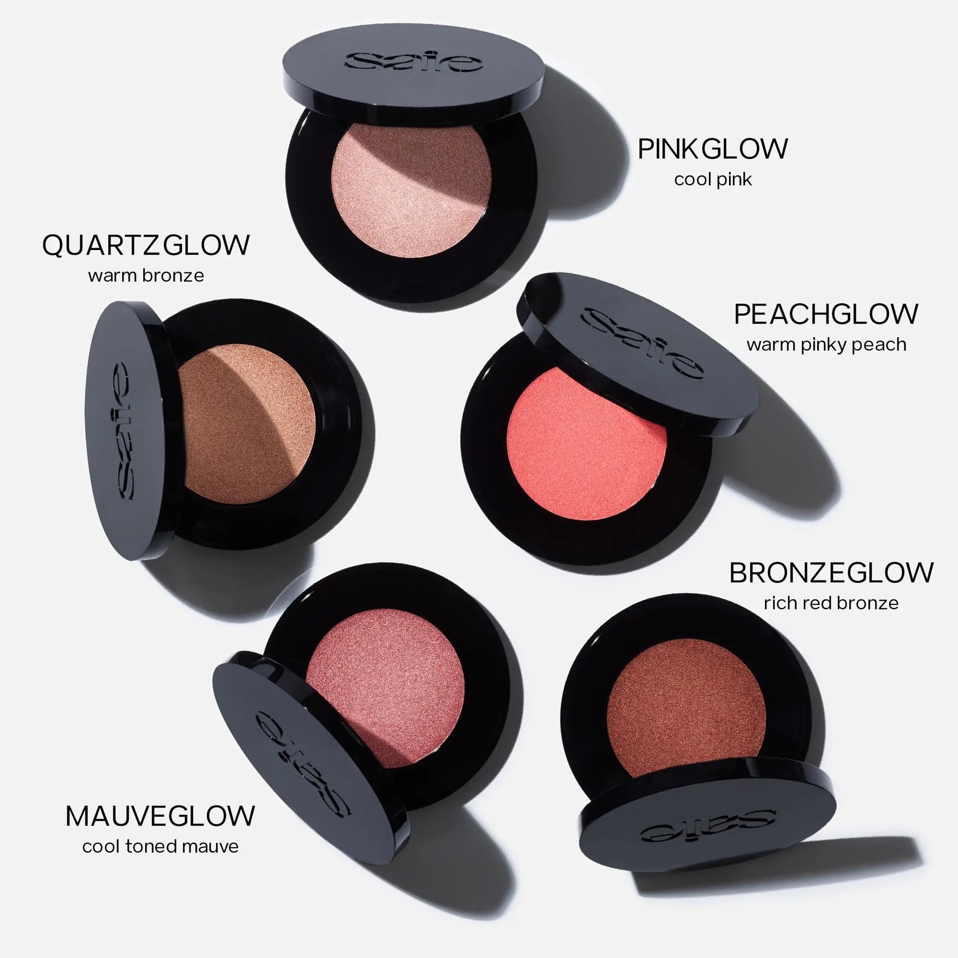 Saie Glow Sculpt Multi-Use Highlighter + Cream Blush - Lightweight Highlighter Makeup with Hyaluronic Acid + Micropearl for Radiant, Glowing Skin - Mauveglow (.02 oz) Saie uk supplements