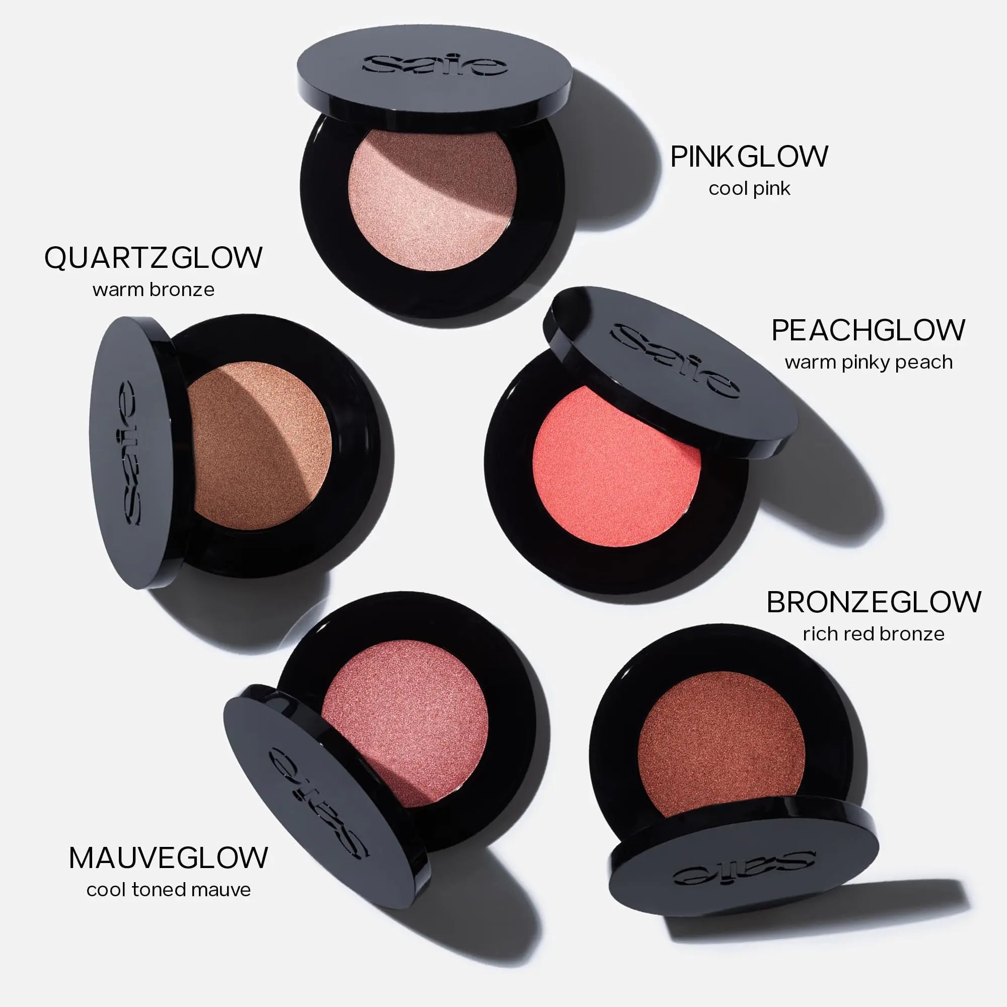 Saie Glow Sculpt Multi-Use Highlighter + Cream Blush - Lightweight Highlighter Makeup with Hyaluronic Acid + Micropearl for Radiant, Glowing Skin - Mauveglow (.02 oz) Saie uk supplements