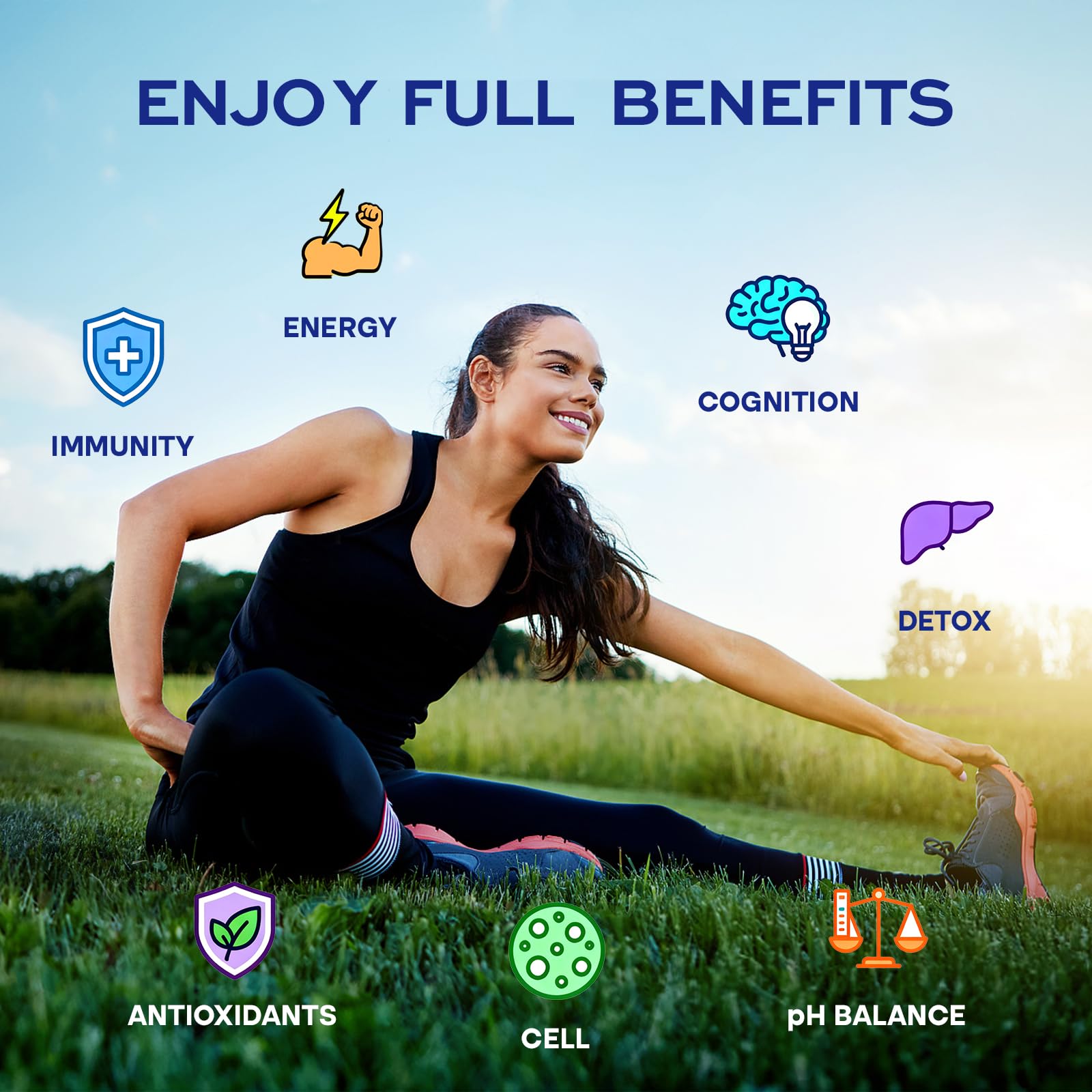 SYZY GENICS Liquid Oxygen Drops – 13-in-1 Oxygen Boost Liposomal Formula with CoQ10, B Vitamins, Ginseng, Glutathione & Resveratrol – High Absorption Energy & Immune Support – 1.69 fl oz SYZY GENICS uk supplements