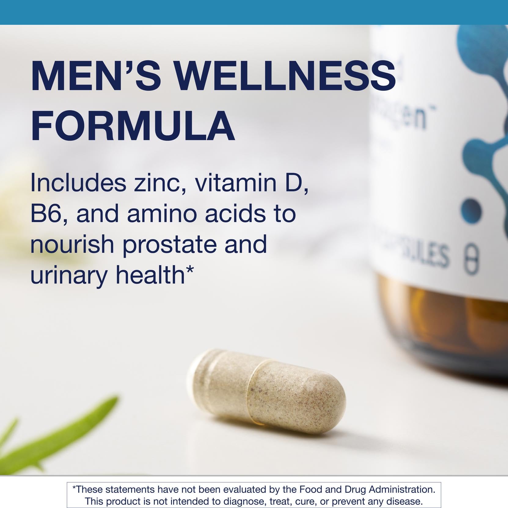 Metagenics Concentrated Ultra Prostagen - Prostate & Urinary Health with Saw Palmetto, Stinging Nettle, Lycopene & Zinc - Supports Hormonal Balance & Immune Health* - Non-GMO- 60 Capsules Metagenics uk supplements