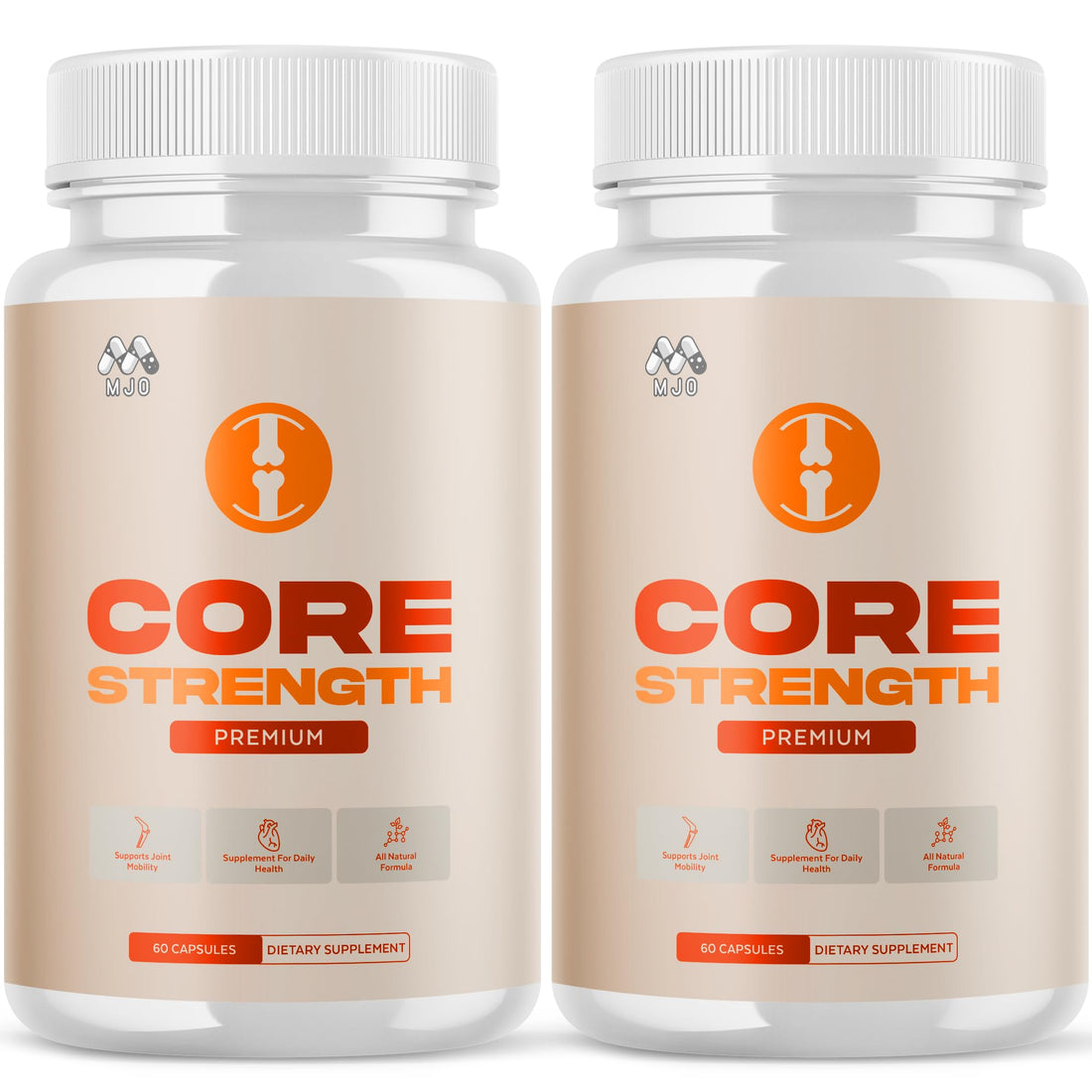 (2 Pack) Core Strength Supplement for Joint Support, Official Core Strength Joint Pills with All Natural Ingredients, Advanced Health & Wellness Support with Max Strength Multivitamins (120 Capsules) MJO uk supplements