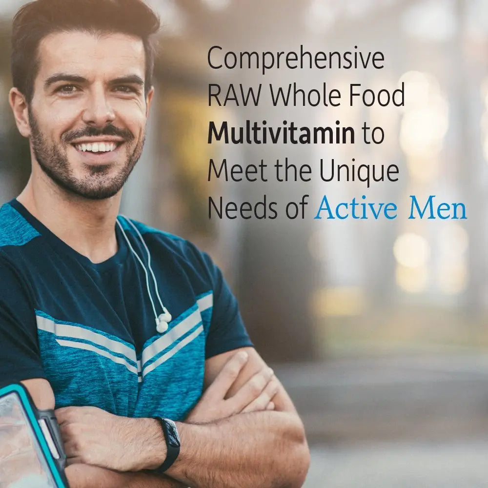 Garden of Life Vitamin Code Raw One for Men, Once Daily Multivitamin, 30 Capsules, One a Day Mens Vitamins Plus Fruit, Veggies & Probiotics Garden of Life uk supplements