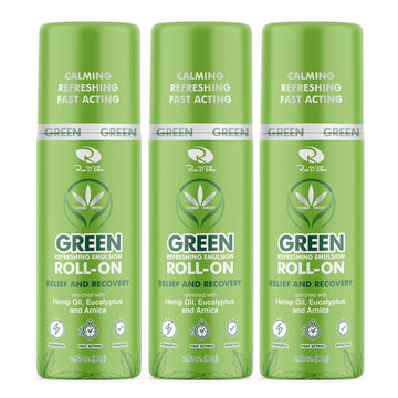 Ross D’Elen Green Menthol ROLL-ON 3-Pack ROSS D'ELEN uk supplements