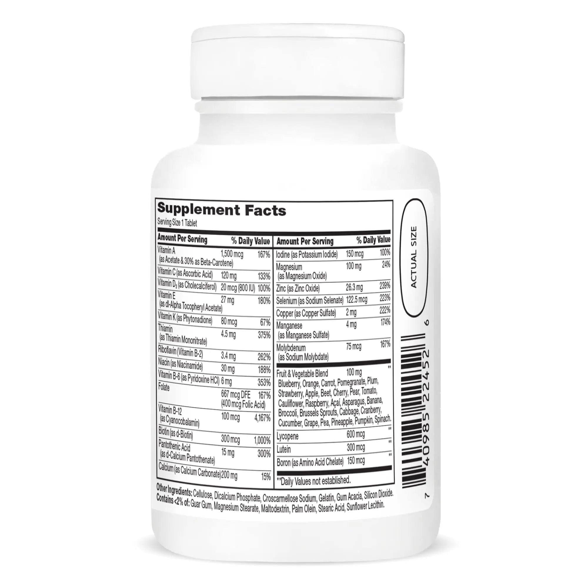 21st Century Wellify Men's 50+ Multivitamins with Minerals, 65Count 21st Century uk supplements