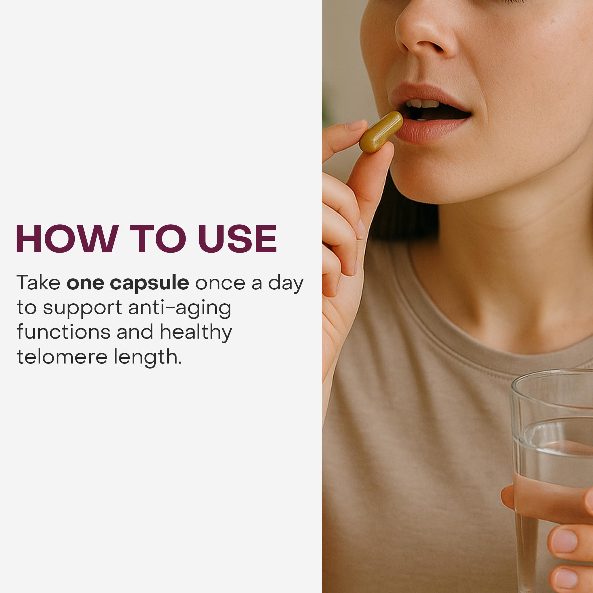 Healthycell Telomere Length Supplement - Anti-Aging Telomere Lengthening Supplements with Phytonutrients & Vitamins for Cellular Health - AC-11, Astragalus & Resveratrol - 30 Capsules Healthycell uk supplements