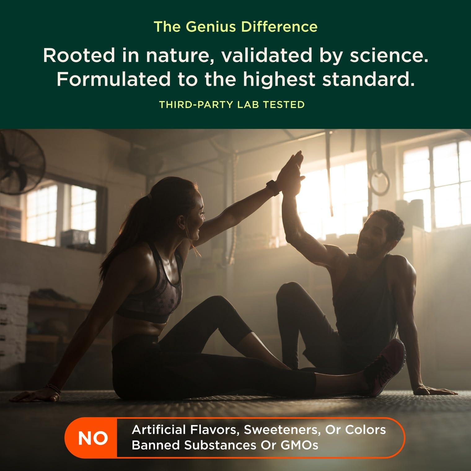 The Genius Brand Genius Hydrate - Electrolyte Supplement for Daily Hydration - Coconut Water - Sugar-Free - 8 Essential Minerals & Nutrients - Non-GMO - Blue Raspberry - 50 Servings The Genius Brand uk supplements