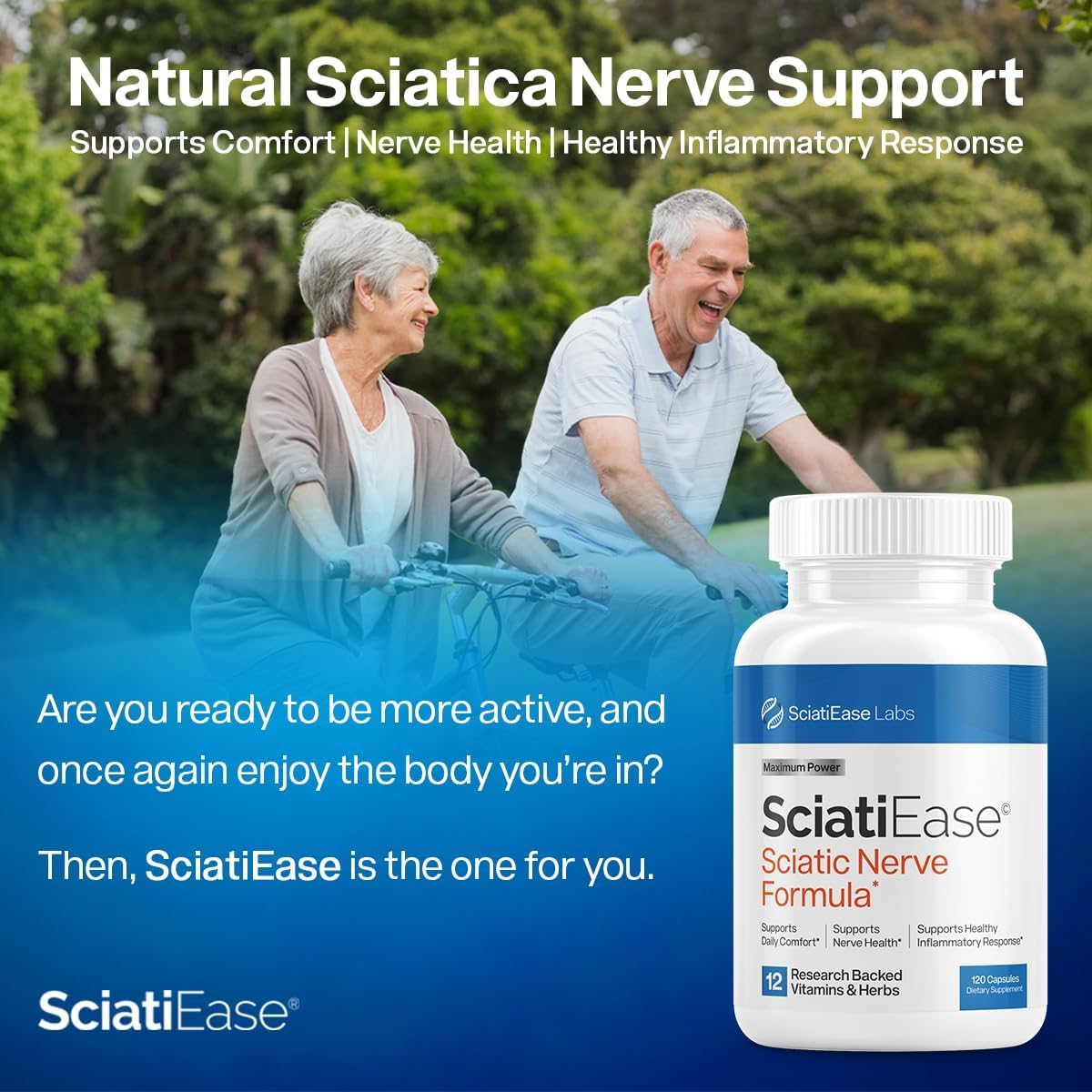 SciatiEase Sciatic Nerve Health Support Sciatic Nerve Supplement SciatiEase uk supplements