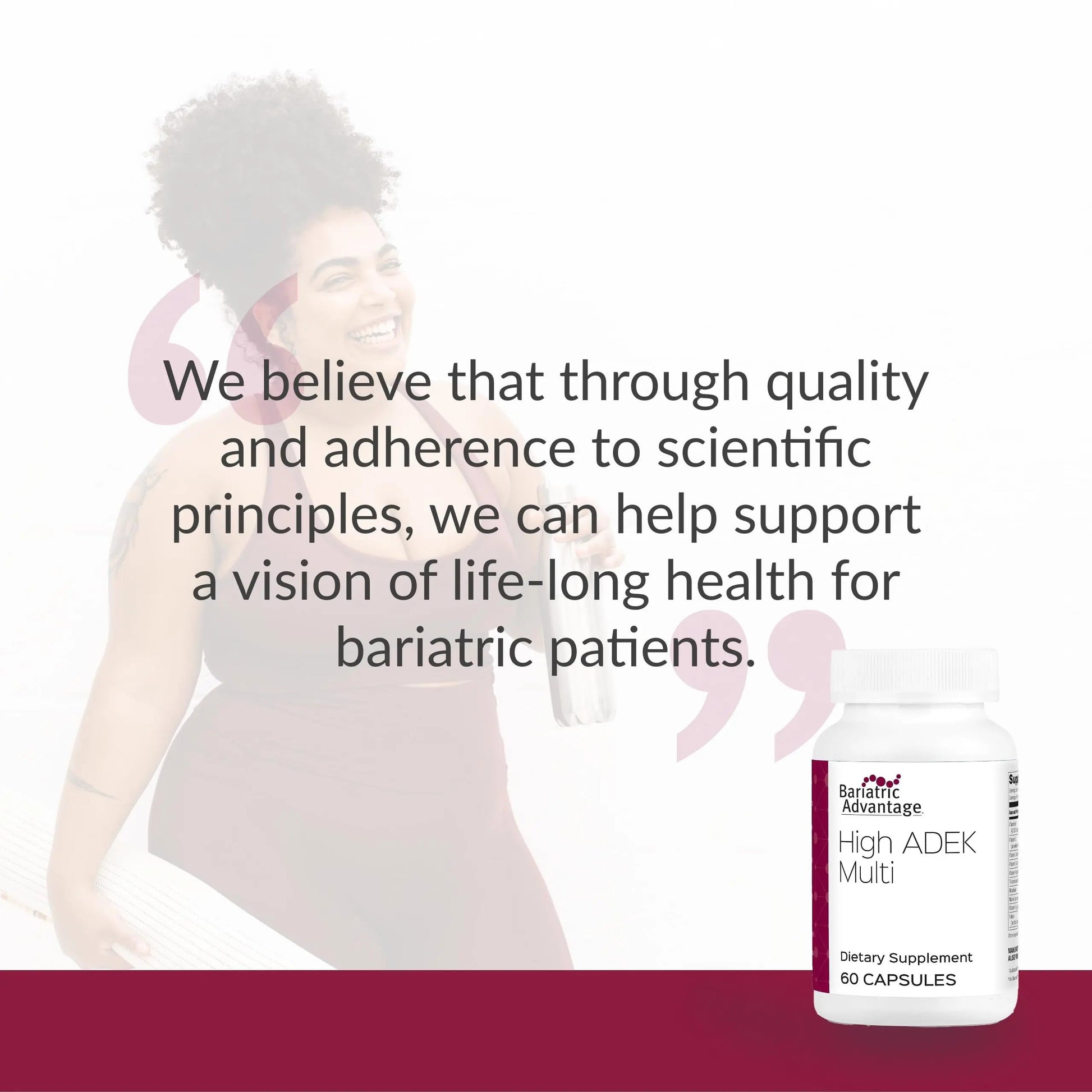 Bariatric Advantage High ADEK Multi - for Bariatric Surgery Patients - Multivitamin with Vitamins A, D, E, K & Trace Minerals Bariatric Advantage uk supplements