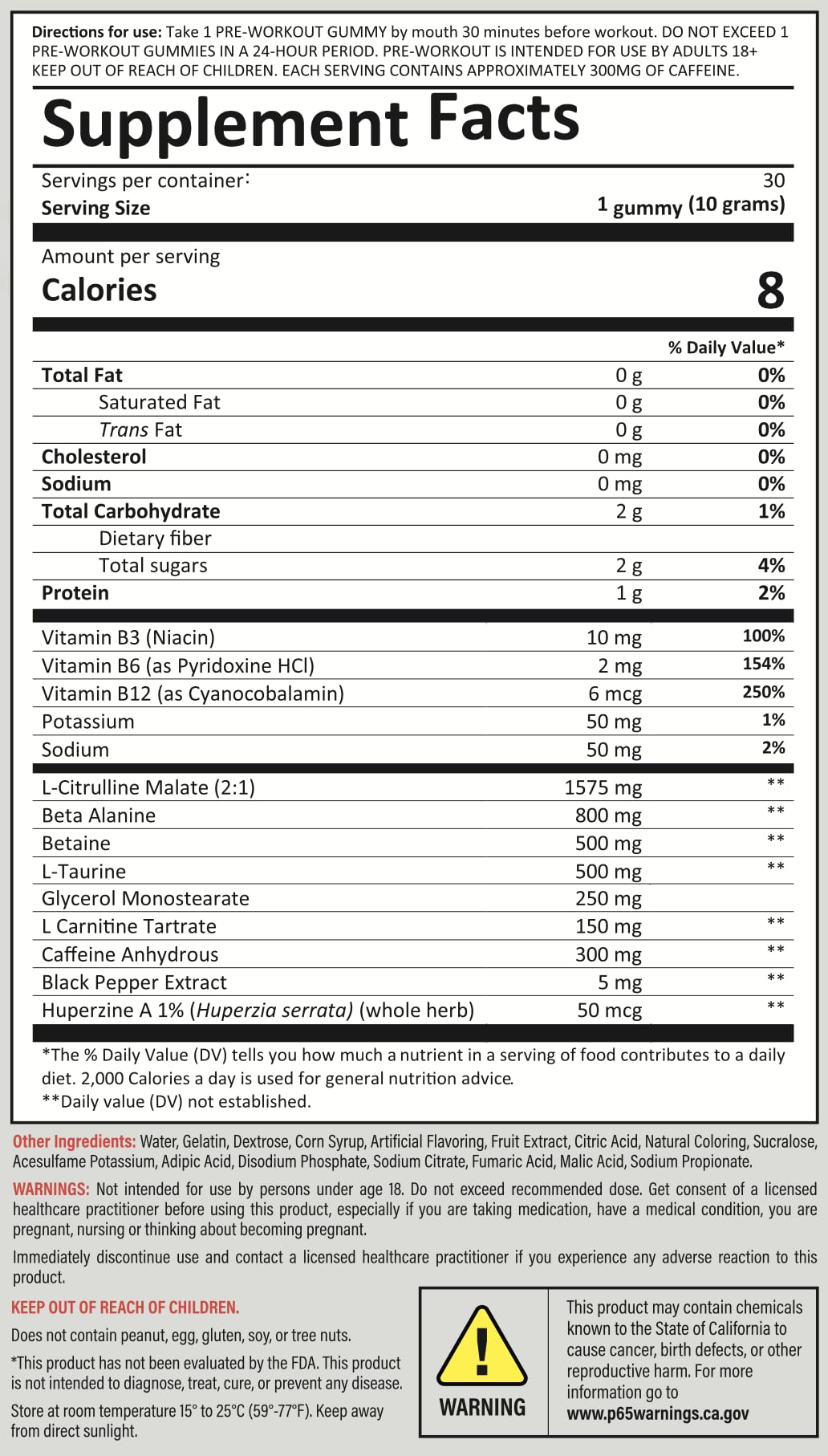 Kodagenix Pre Workout Gummies for Men and Women with Caffeine, L-Citrulline and Beta Kodagenix uk supplements