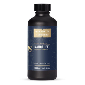 Quicksilver Scientific NanoFuel - Energy Support - Nootropic Formula Designed to Support Focus + Productivity (3.38oz / 100ml) Quicksilver Scientific uk supplements