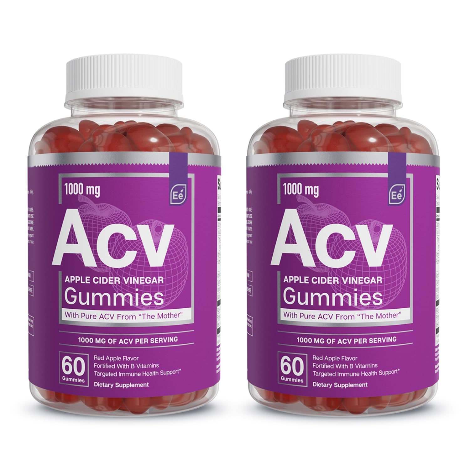 Essential Elements Apple Cider Vinegar Gummies from The Mother - Naturally-Sourced Essential Elements uk supplements