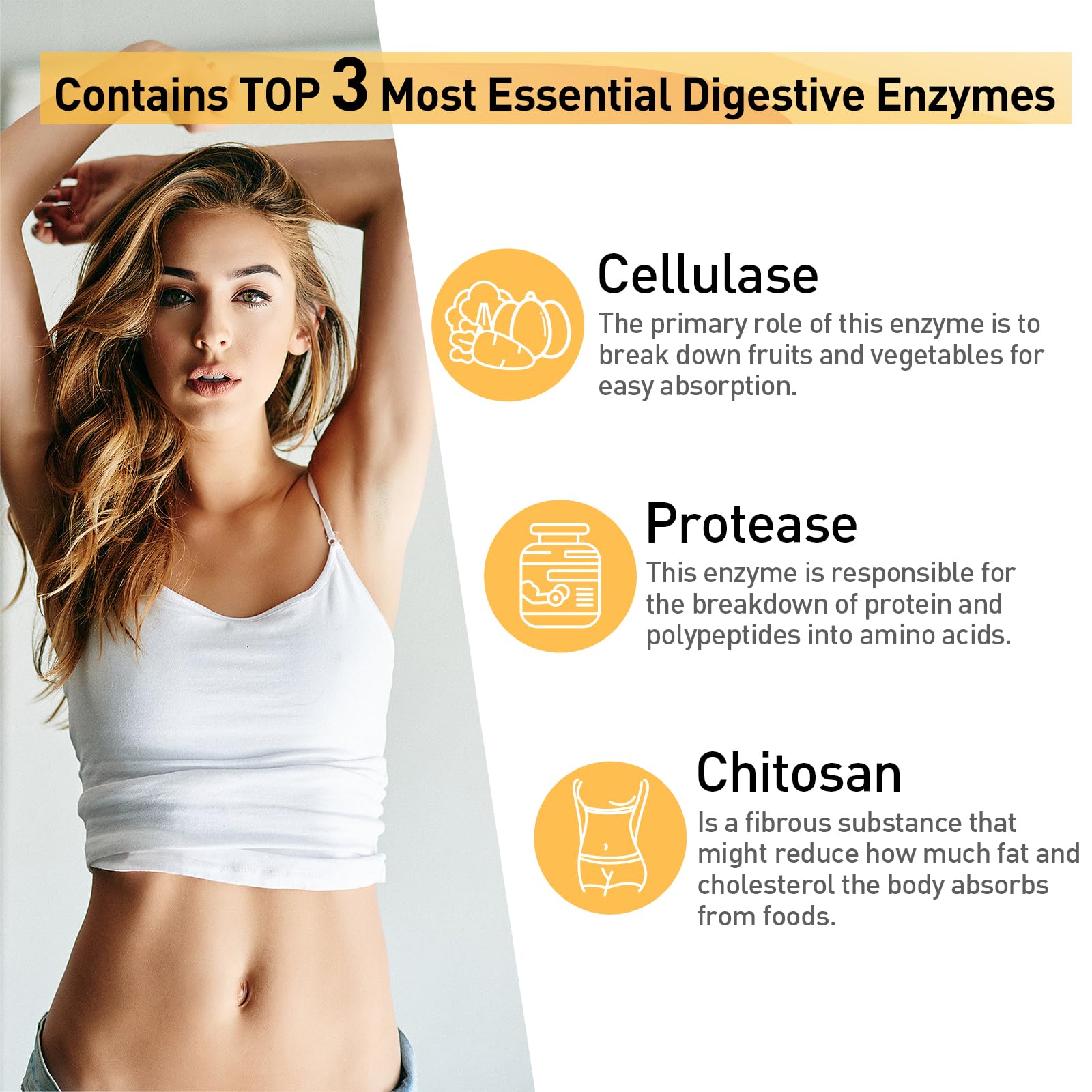 Probiotics for Women & Men, 300 Billion CFU 11 Strains, Probiotic with Organic Herbal GOGOSATIS uk supplements