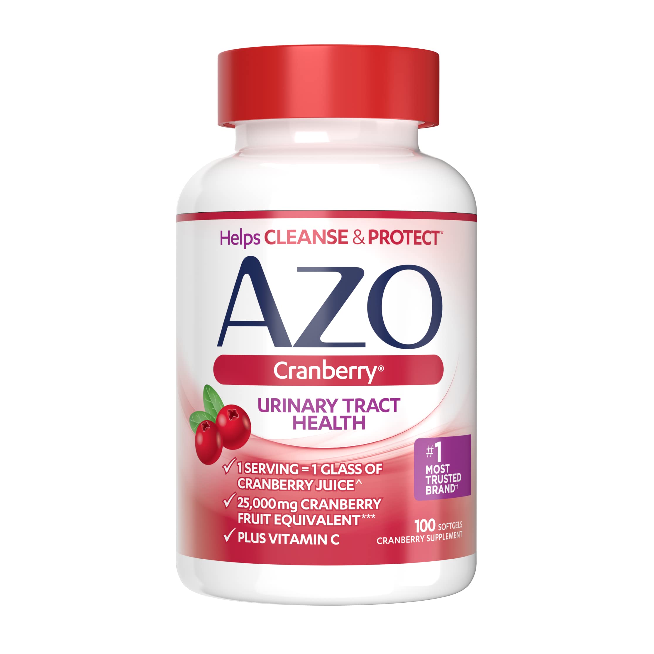 AZO Dual Protection | Urinary + Vaginal Support* | Prebiotic Plus Clinically Proven Women AZO uk supplements