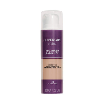 COVERGIRL Advanced Radiance Age-Defying Foundation Makeup, Classic Beige, 1 oz (Packaging May Vary) COVERGIRL uk supplements