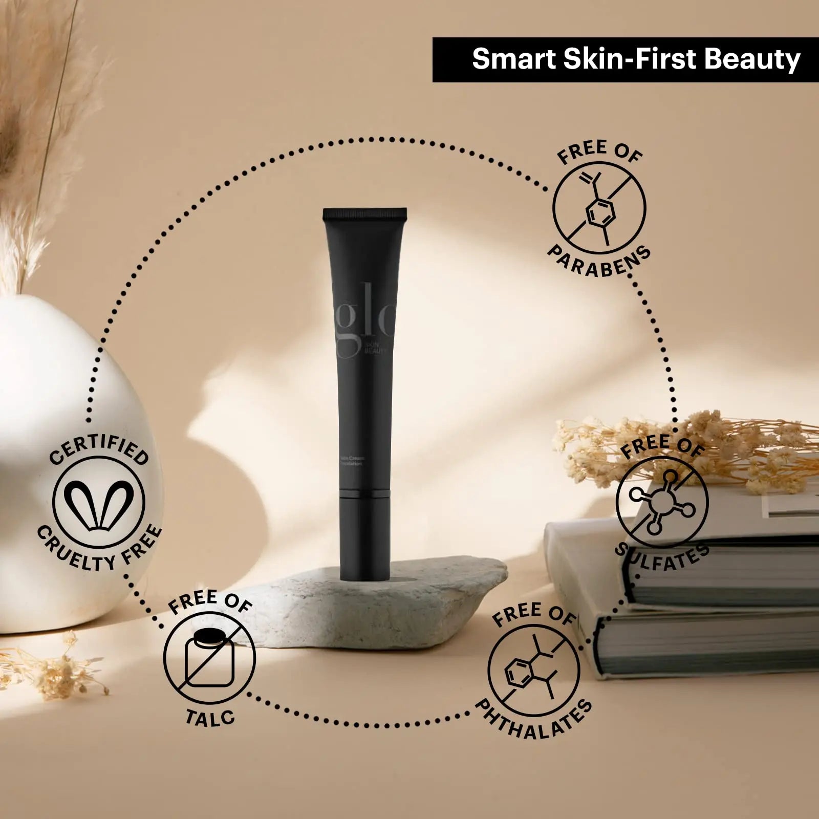 Glo Skin Beauty Satin Cream Foundation Makeup for Face, Beige Medium - Full Coverage, Semi Matte Finish, Conceal Blemishes & Even Skin Tone Glo Skin Beauty uk supplements