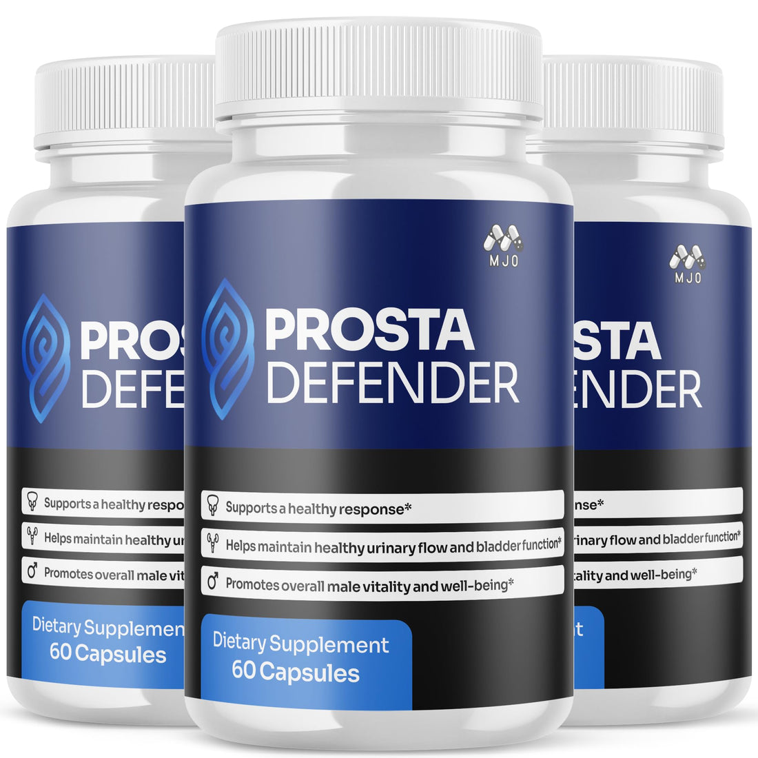 (3 Pack) Prosta Defender Capsules, Official Prostadefender Pills with All Natural Ingredients, Advanced Overall Health and Wellness Supplement, Natural Maximum Strength Vitamin Formula (180 Capsules) MJO uk supplements
