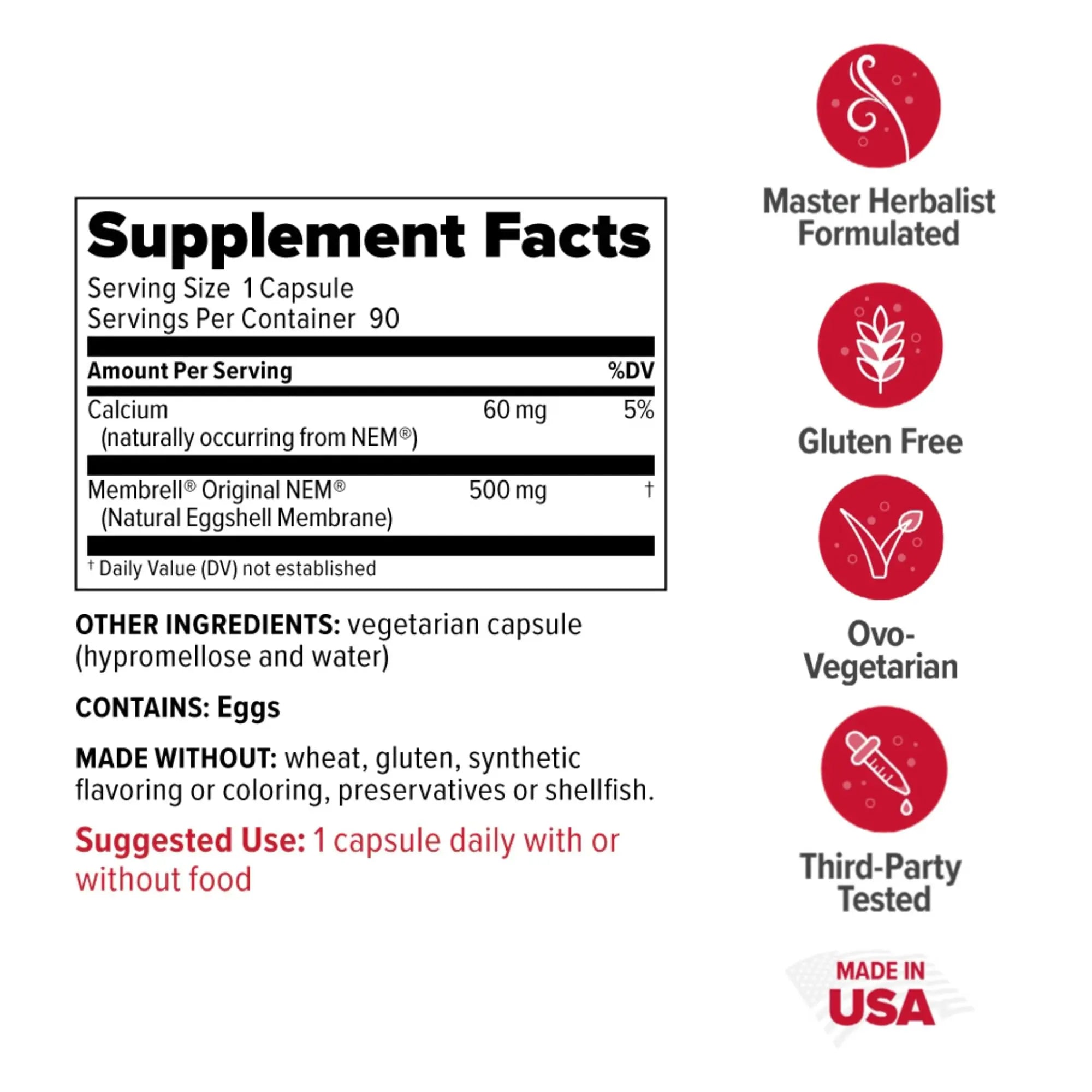 Redd Remedies Joint Health Original, 90 Capsules, and Calcium Mag + D, 120 Capsules Redd Remedies uk supplements