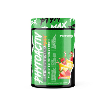 Performax Labs PhytoactivMax Active Greens Powder Wellness and Performance Matrix | Phytonutrients – Overall Health | 30 Servings (Strawberry Pineapple) Performax Labs uk supplements