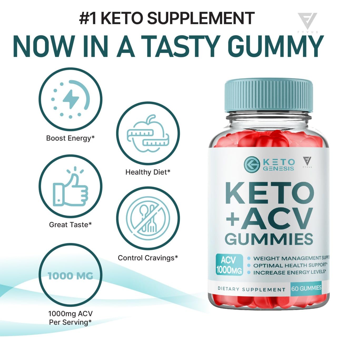 Keto Genesis Keto ACV Gummies Advanced Weight Loss, Ketogenesis Keto + ACV 1000MG Fyvus uk supplements