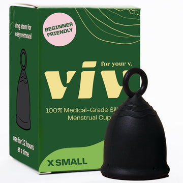 Viv for Your V Menstrual Cup | Extra Small | Safe, Comfortable, Alternative to Tampons and Pads VIV FOR YOUR V. uk supplements