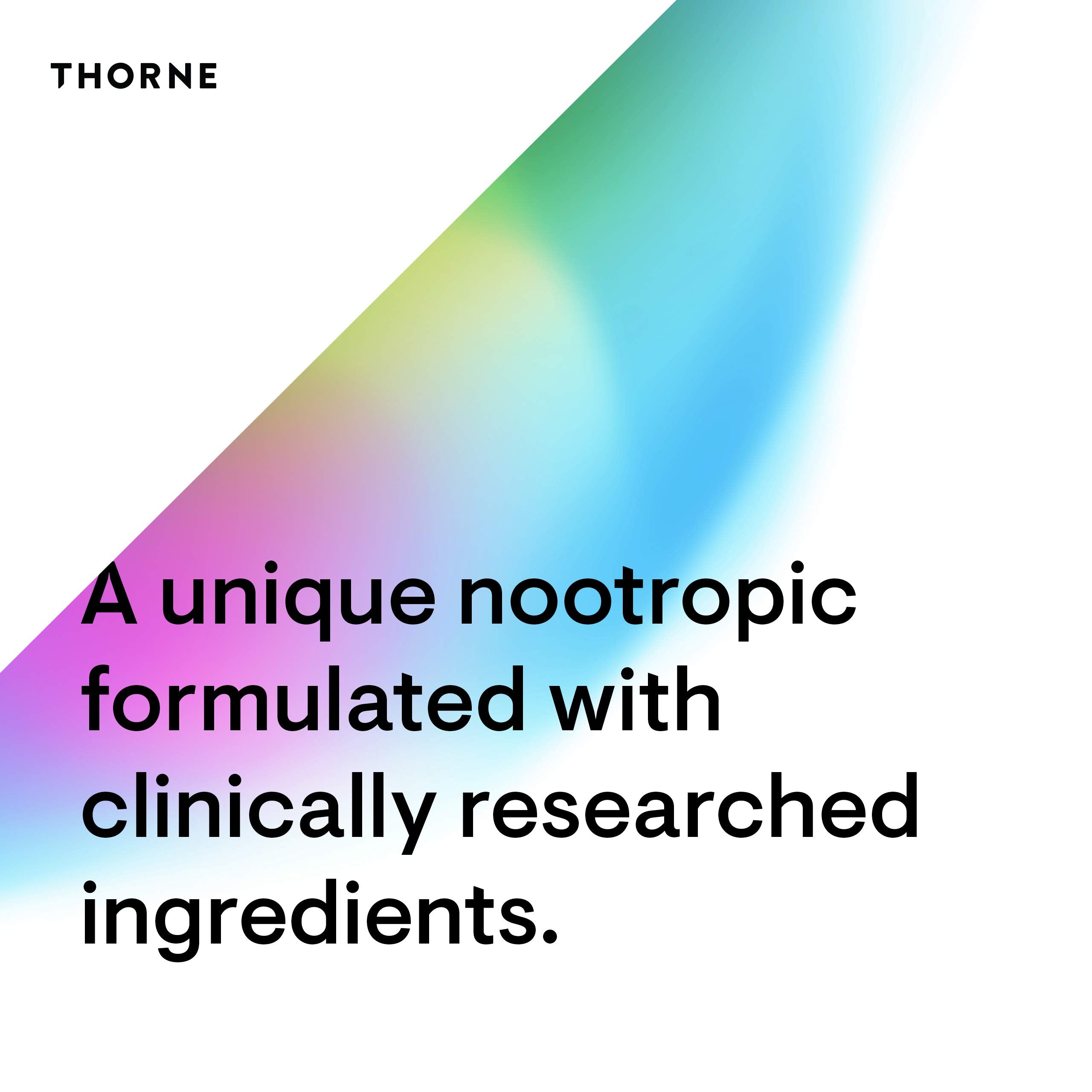 Thorne Memoractiv - Nootropic Brain Supplement for Focus, Creativity, and Concentration Thorne uk supplements