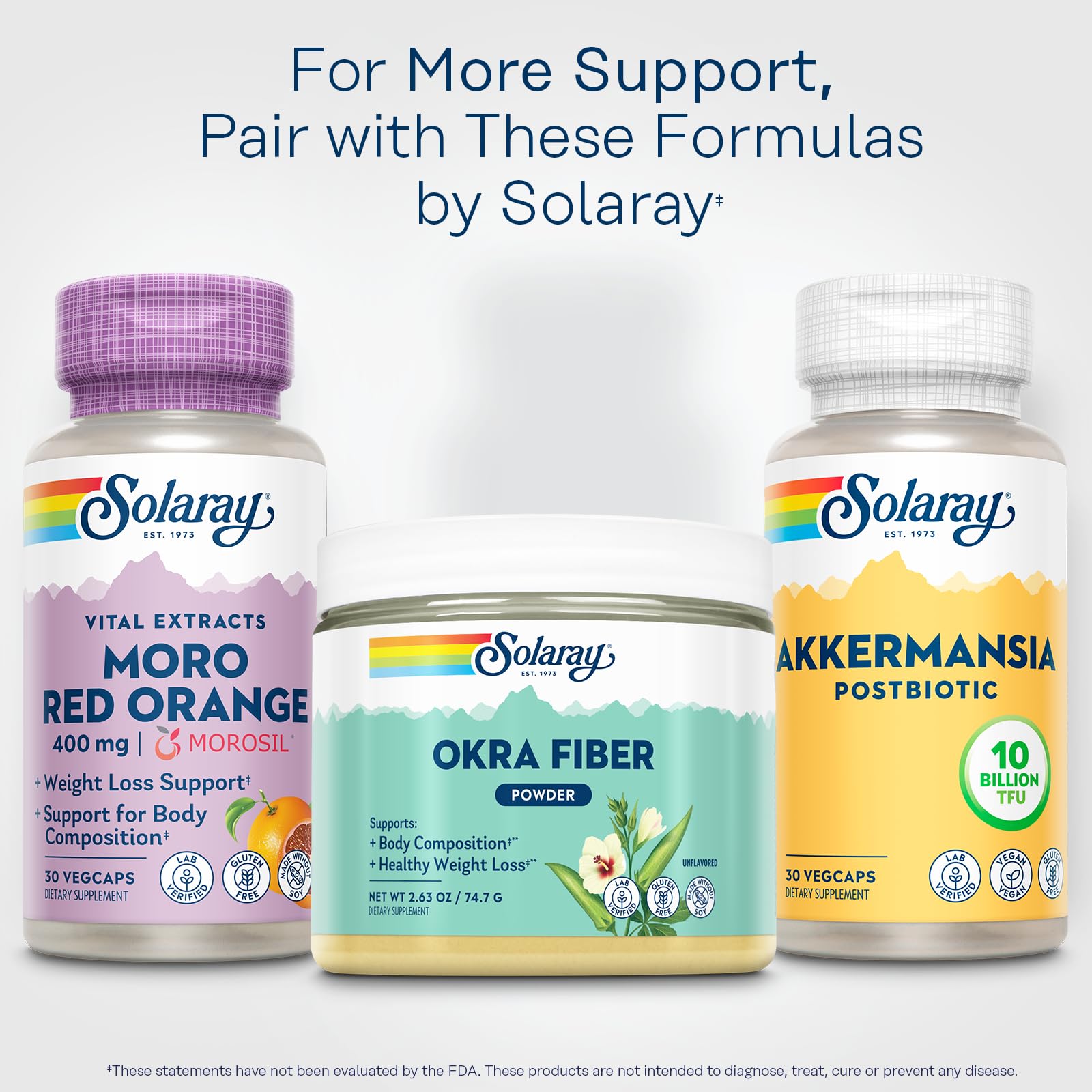 SOLARAY Akkermansia Postbiotic, Akk11, 10 Billion TFU, Beneficial Strain for Gut Health Support, Vegan, Gluten-Free, 60-Day Guarantee, 30 Servings, 30 VegCaps SOLARAY uk supplements