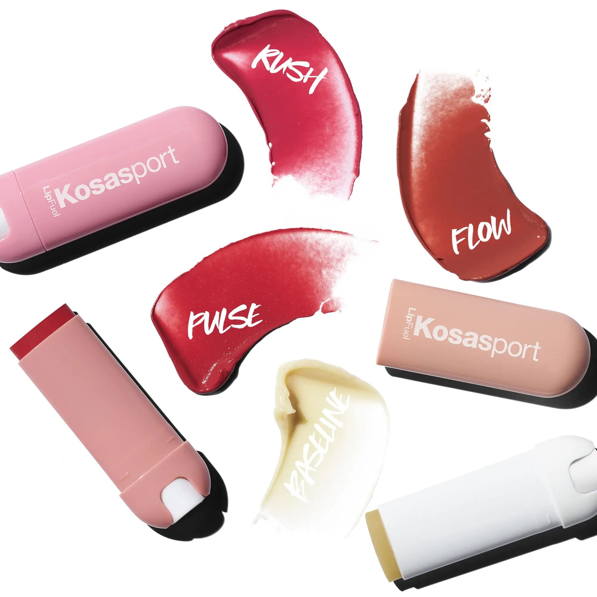 Kosas Lipfuel Hyaluronic Active Sport Lip Balm - Hydrates, Energizes and Protects - Natural Lip Treatment and Care (Baseline) Kosas uk supplements
