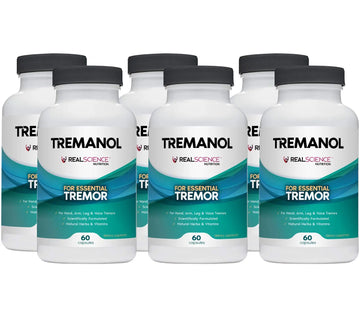 Tremanol Natural Aid Herbal Supplement – Includes Vitamin B2 & B12, Passionflower & Skullcap – 60 Caps (Pack of 6) – Made in USA Tremanol uk supplements