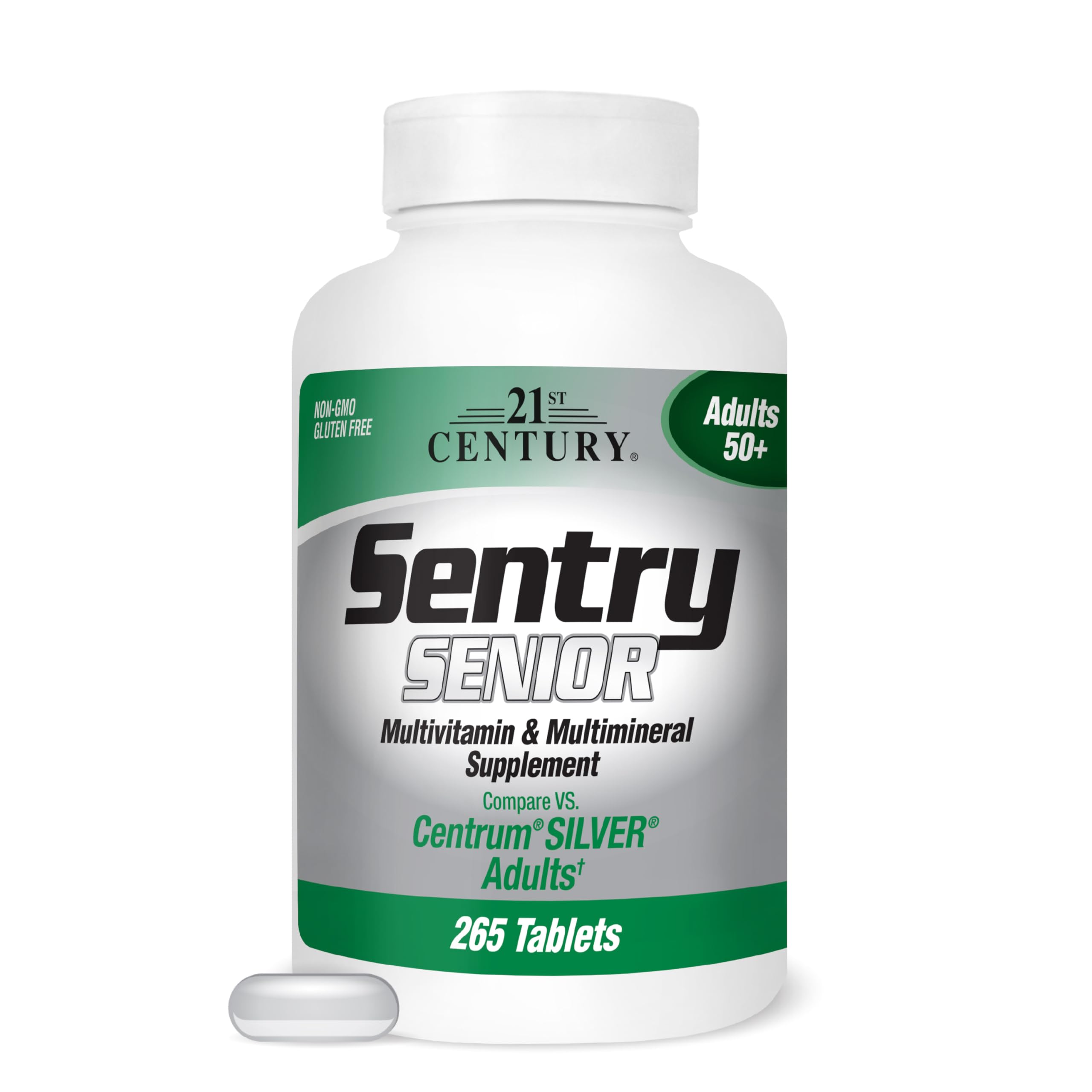 21st Century Sentry Senior Tablets, 265 Count 21st Century uk supplements