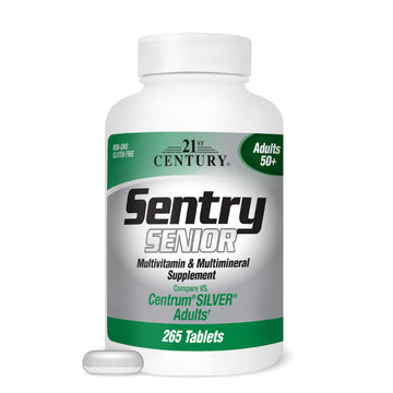 21st Century Sentry Senior Tablets, 265 Count 21st Century uk supplements