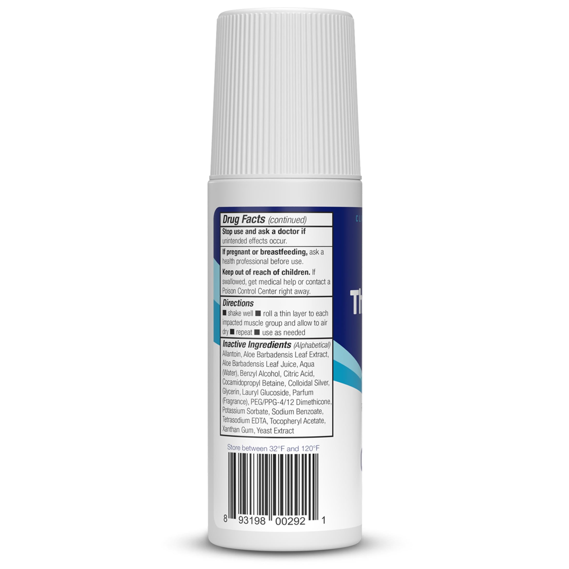 Theraworx Relief for Foot Cramps, Fast-Acting Foot Cramp Relief Roll-On - 2.5 Oz - 1 Count Theraworx uk supplements