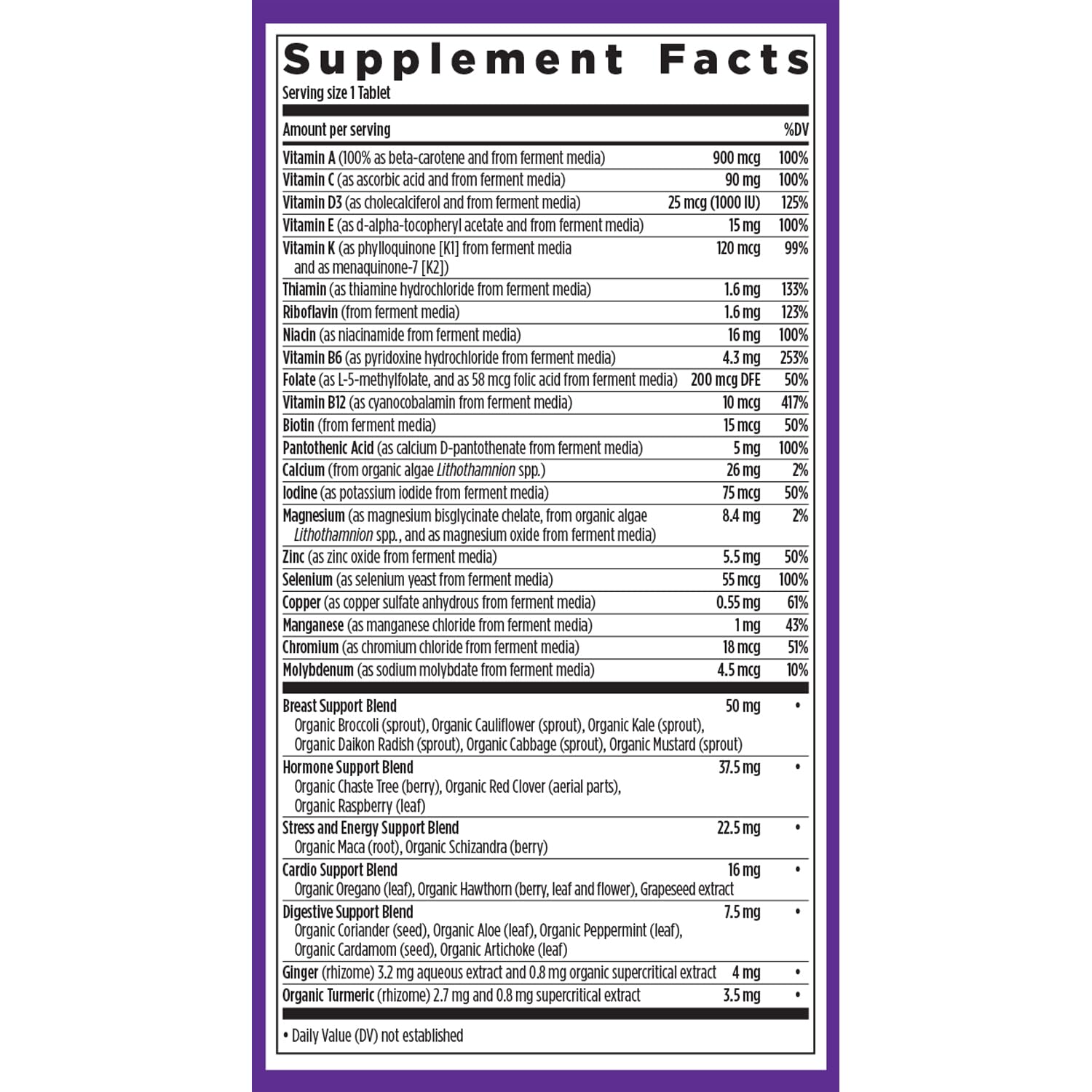 New Chapter Women's Multivitamin 40 Plus for Energy, Healthy Aging + Immune Support with 20+ Nutrients New Chapter uk supplements
