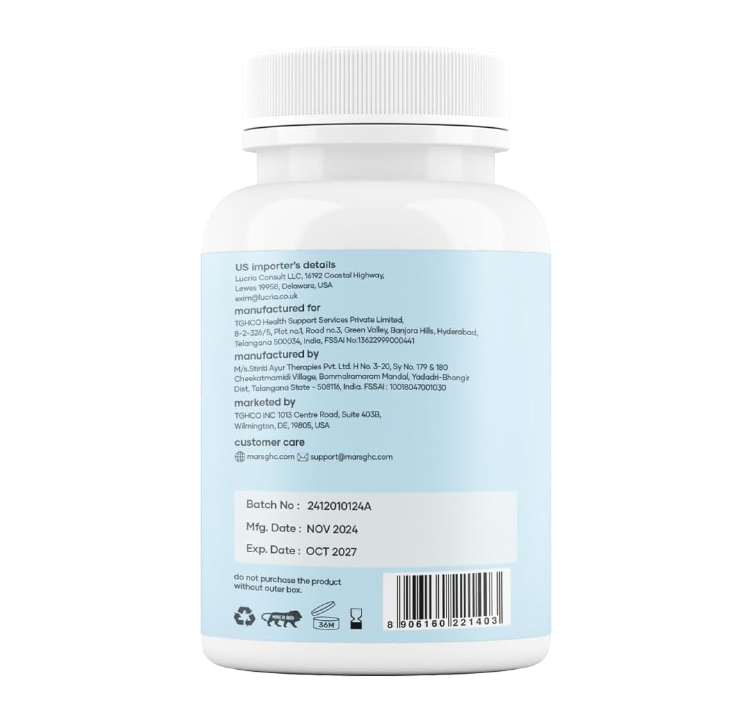 Mars Alizenol Capsules - 60 Capsules | (Pack of 3) mars by GHC uk supplements