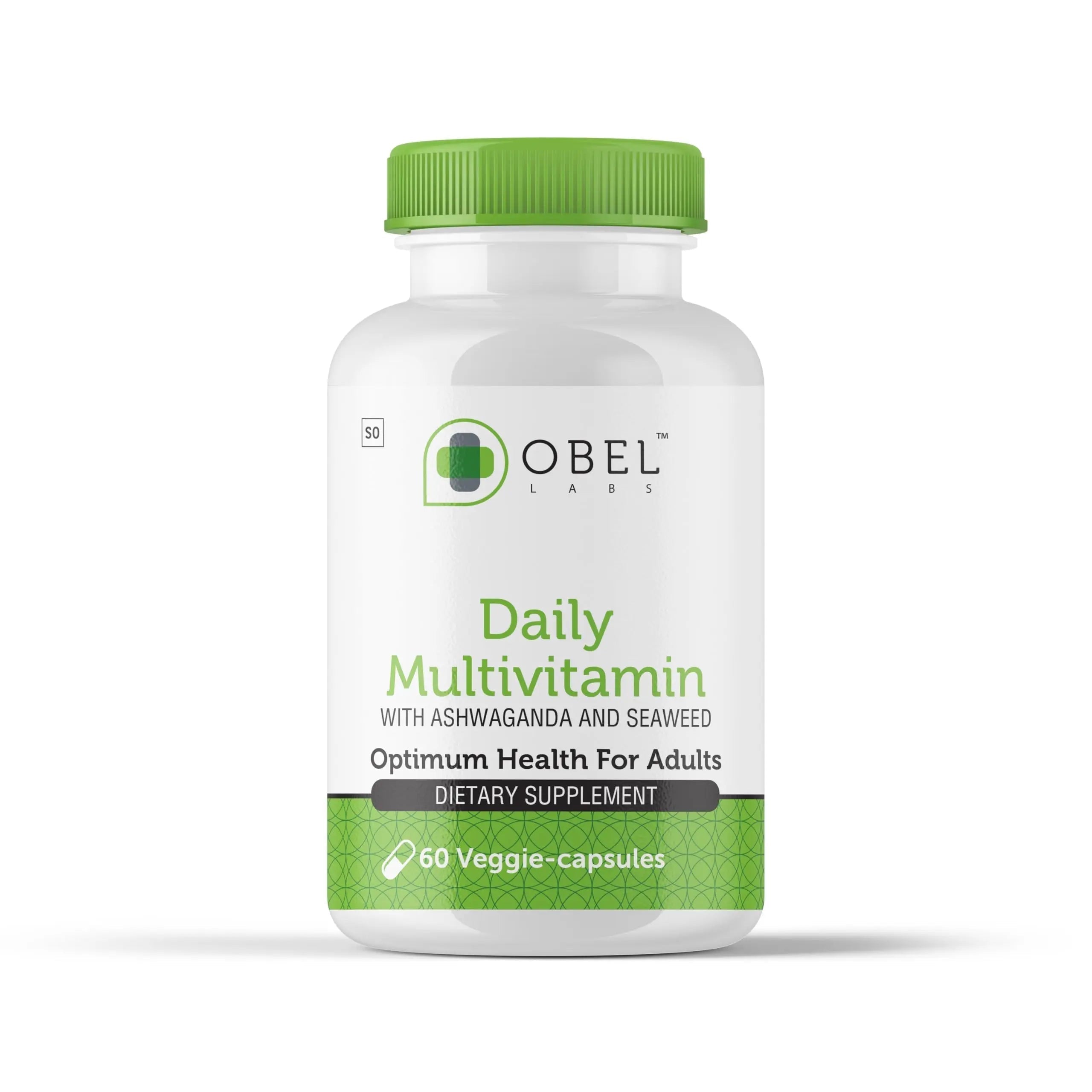 obel Daily Multivitamin | with Ashwaganda and Seaweed | Optimum Health for Adults obel uk supplements