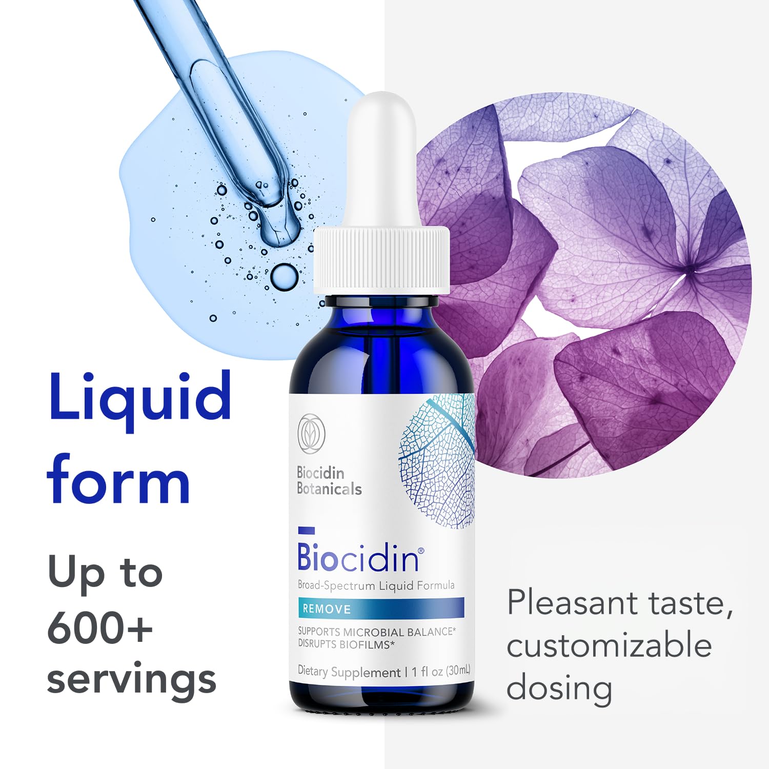 Biocidin Liquid Formula - Biofilm Buster & Broad-Spectrum Botanicals for Gut Detox Cleanse Support - Promotes Microbial Balance, Gut Health & Clearance of Unwanted Microbes (1 Oz) Bio-Botanical Research uk supplements