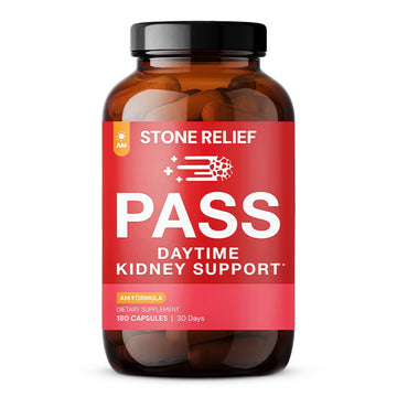 STONE RELIEF Daytime Herbal Kidney Support for Urinary Flow & Comfort | Chanca Piedra Formula – 180 Capsules STONE RELIEF uk supplements