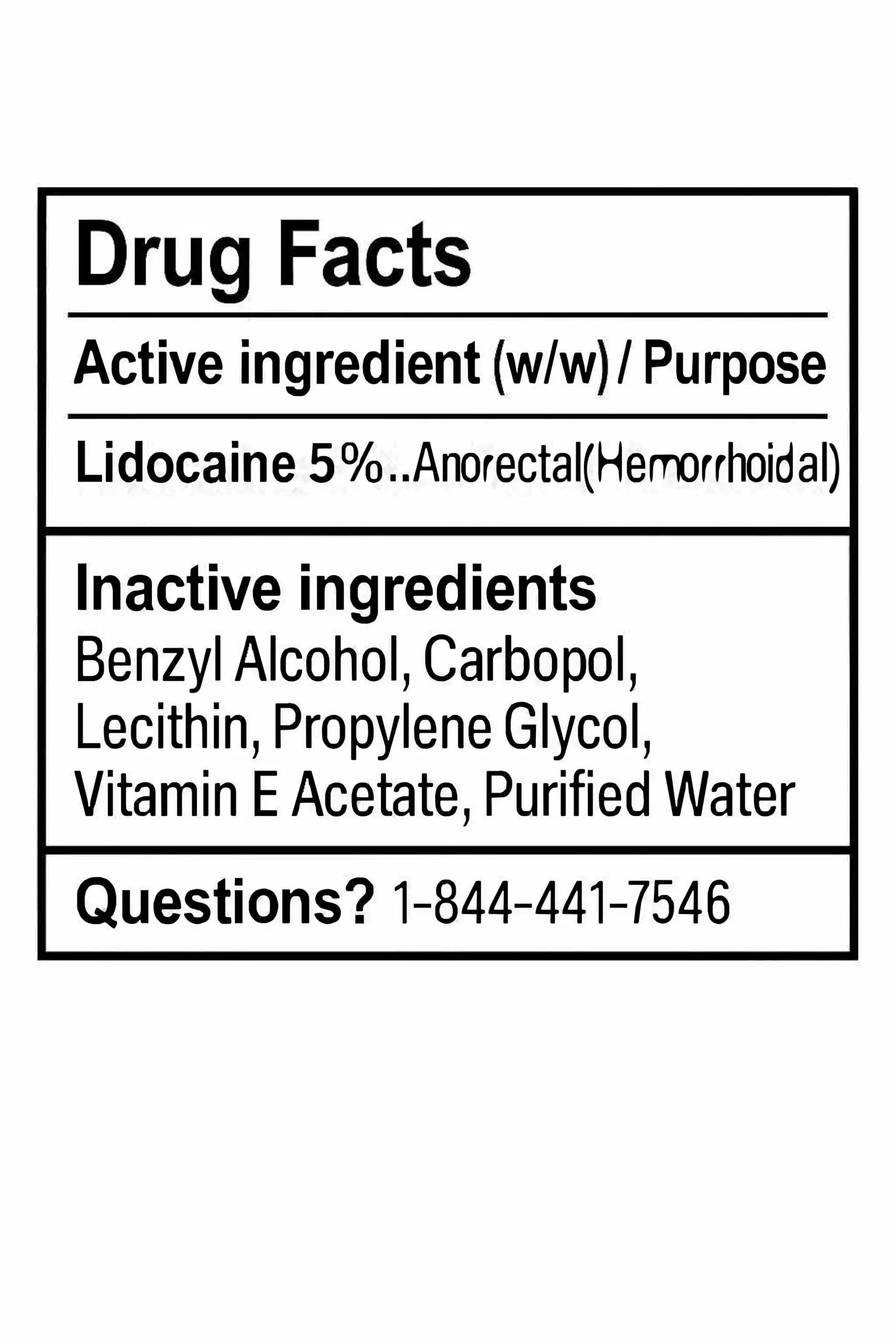 Zensa Numbing Cream 5% Lidocaine – Maximum Strength Topical Anesthetic with Vitamin E for Pain Relief from Hemorrhoids – Vegan, Cruelty-Free, Water-Based, Physiologic pH for Sensitive Skin – 30g Zensa uk supplements