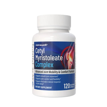 Cetyl Myristoleate Complex, CMO Advanced Joint Mobility & Comfort Formula 120 Capsules NANOWELL uk supplements