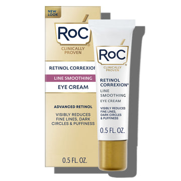 RoC Retinol Correxion Under Eye Cream for Dark Circles & Puffiness, Daily Wrinkle RoC uk supplements